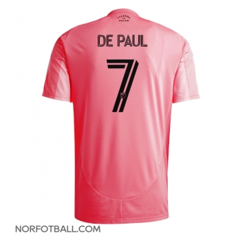 Billige Fotballdrakt Inter Miami Rodrigo De Paul #7 Replika Hjemmedrakt 2025-26 Kortermet